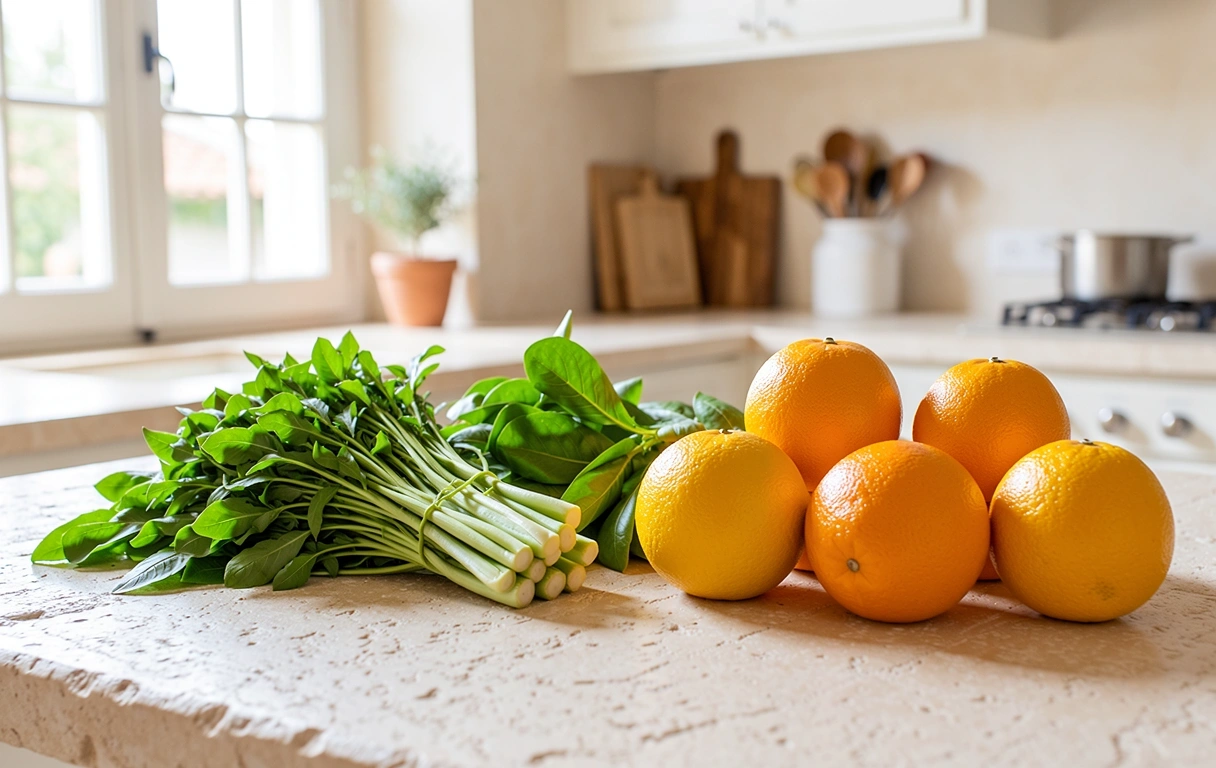 Fresh organic produce reflecting a clean lifestyle